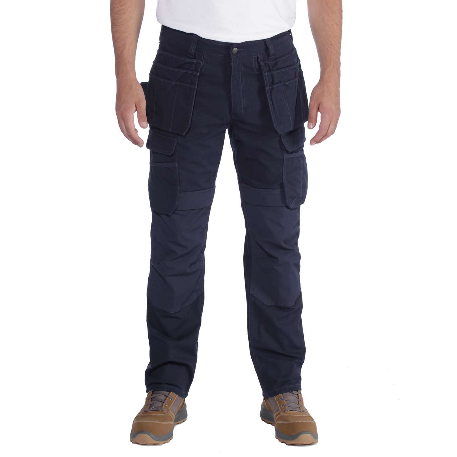 Carhartt 103337 Work Trousers, Rugged Flex, Double-Front, Kneepad