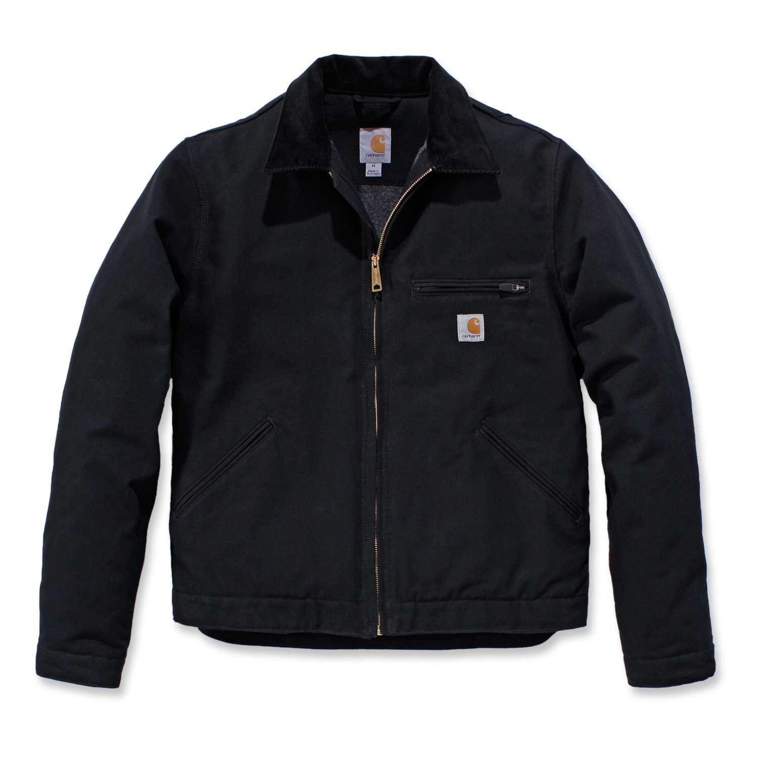 羊毛フェルト Listed exclusively for gloriafung0207 Carhartt 103828 Detroit Work Jacket, Blanket-Lined, Duck Canvas