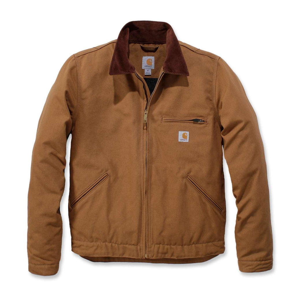 Carhartt 103828 Relaxed Fit Duck Blanket-Lined Detroit Jacket
