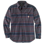 Carhartt 104913 Rugged Flex Relaxed Fit Midweight Flannel Hamilton Fleece-Lined Shirt
