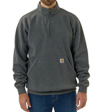 Carhartt 105294 Loose Fit Midweight Quarter Zip Mock Neck Sweatshirt