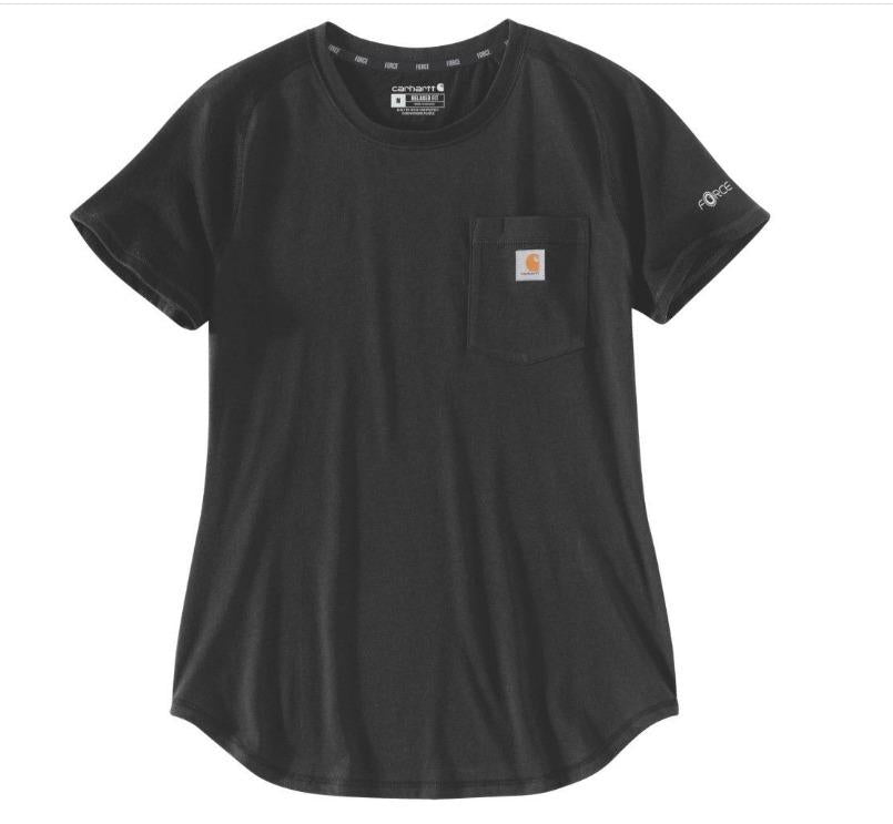 Carhartt 105415 Womens MIDWEIGHT S/S POCKET T-SHIRT