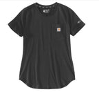 Carhartt 105415 Womens MIDWEIGHT S/S POCKET T-SHIRT