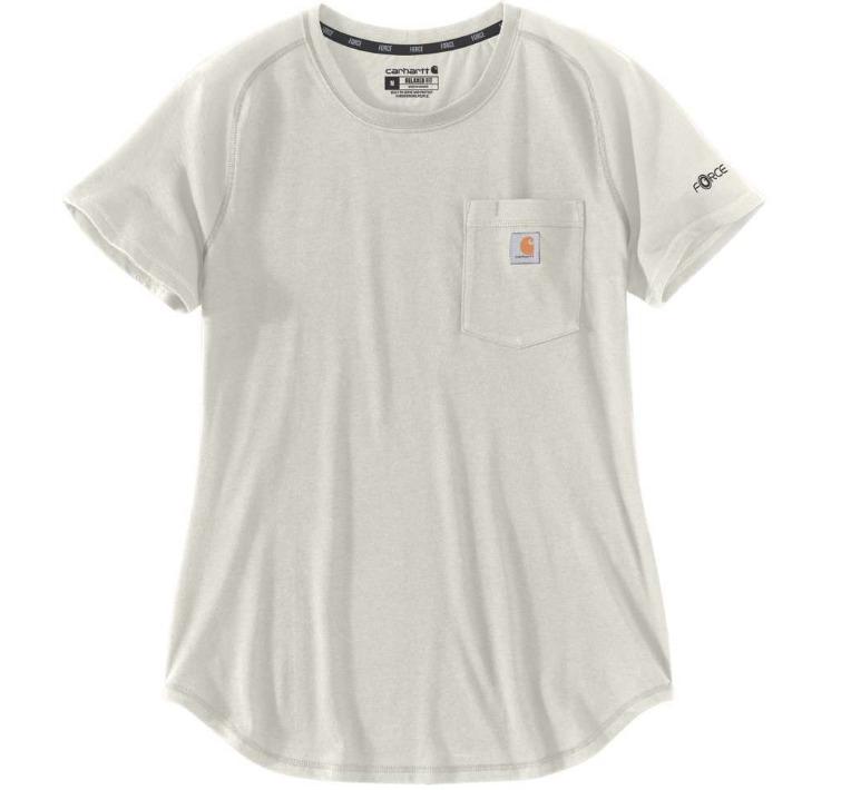 Carhartt 105415 Womens MIDWEIGHT S/S POCKET T-SHIRT