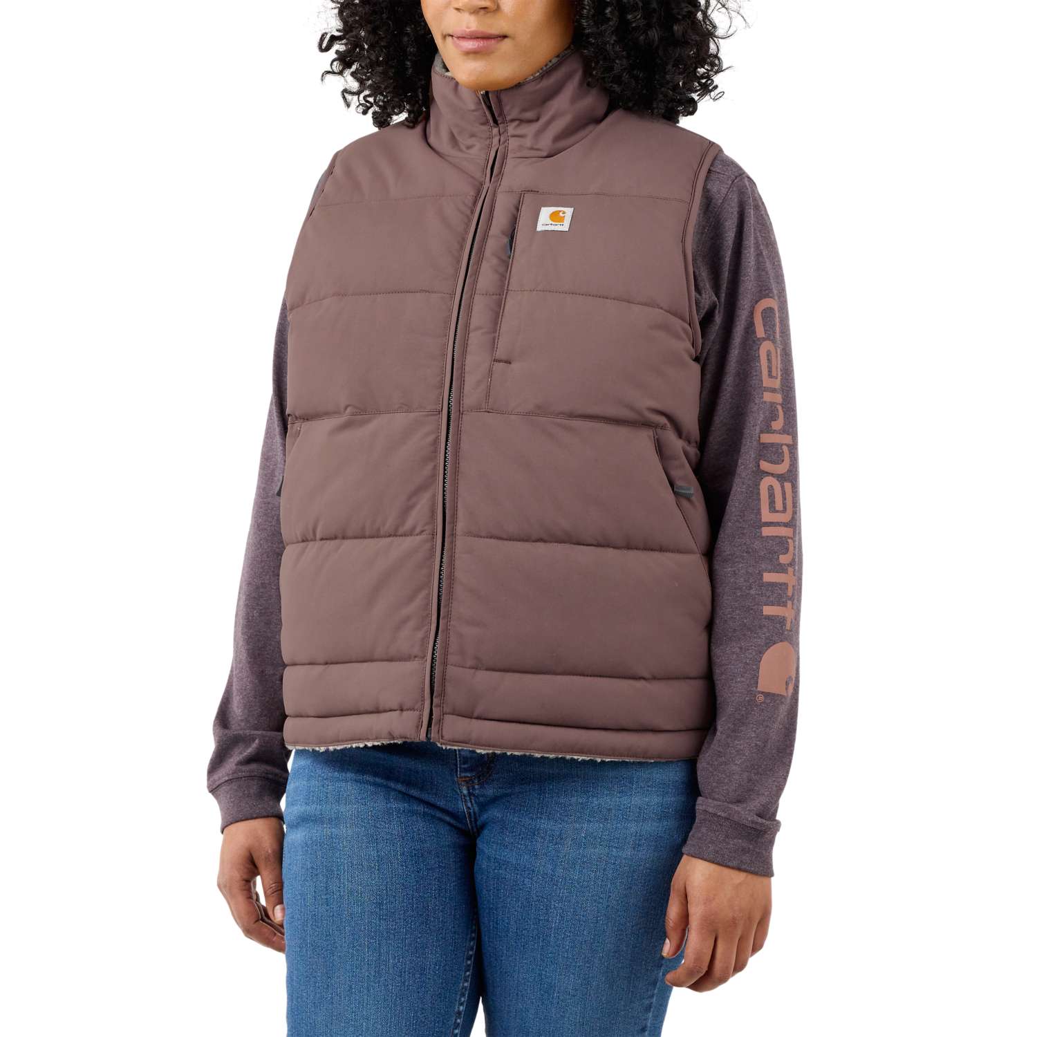Carhartt 105607 Women's Montana Relaxed Midweight Utility Vest