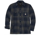 Carhartt 105939 Relaxed Fit Heavyweight Flannel Sherpa-Lined Shirt Jac