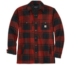 Carhartt 105939 Relaxed Fit Heavyweight Flannel Sherpa-Lined Shirt Jac
