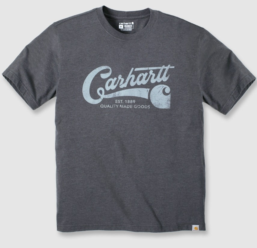 Carhartt 106531 Relaxed Fit Lightweight Short-Sleeve Script Graphic T-Shirt