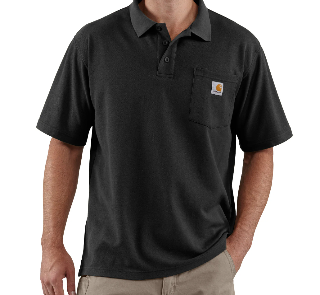 Carhartt 106685 Loose Fit Midweight Short-Sleeve Pocket Polo