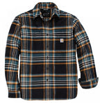 Carhartt 107010 Rugged Flex Relaxed Fit Midweight Flannel Long-Sleeve Plaid Shirt