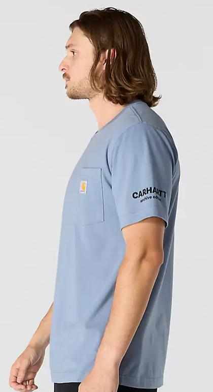 Carhartt 107052 Relaxed Fit Lightweight Short-Sleeve Active Jac Graphic T-Shirt