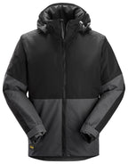 Snickers 1104 Waterproof Insulated Jacket Steel Grey/Black