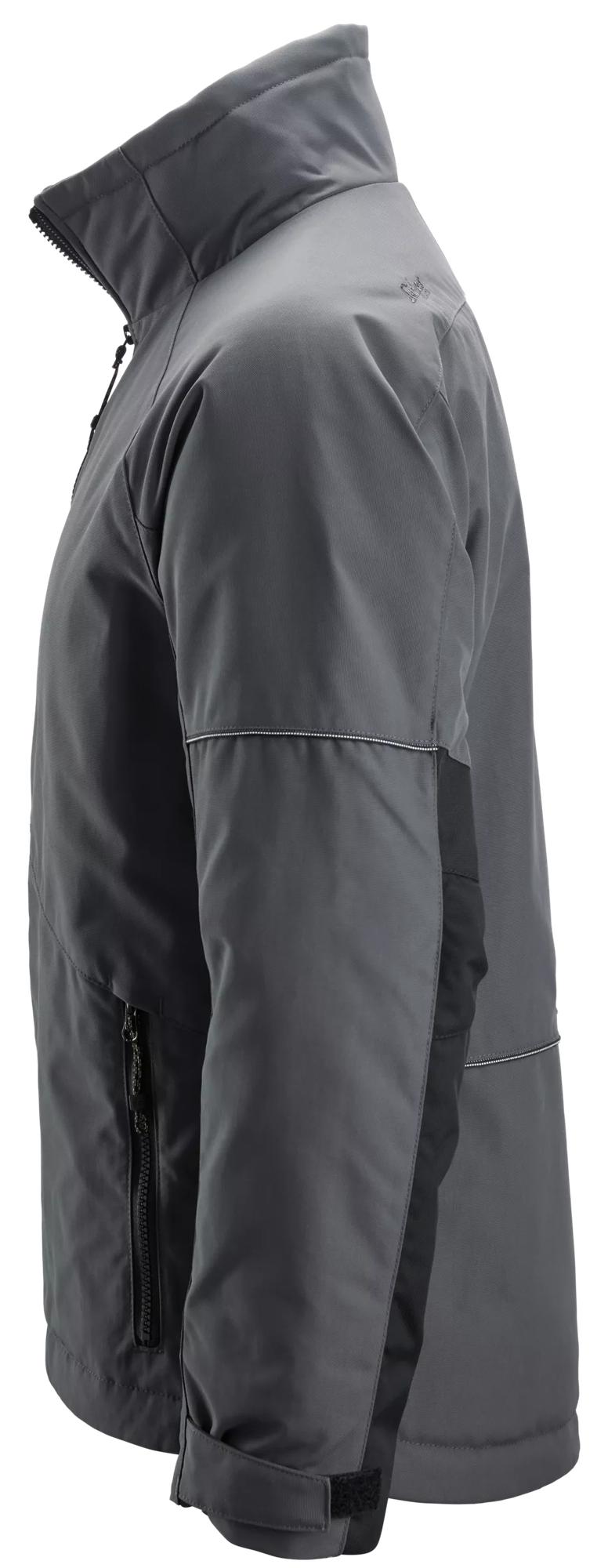 Snickers 1158 Insulated Winter Jacket Steel Grey/Black