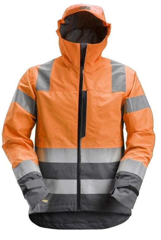 Snickers 1330 AllroundWork, High-Vis Waterproof Shell Jacket Class 3 Main image