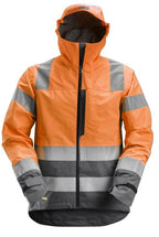 Snickers 1330 AllroundWork, High-Vis Waterproof Shell Jacket Class 3