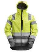 Snickers 1330 AllroundWork, High-Vis Waterproof Shell Jacket Class 3