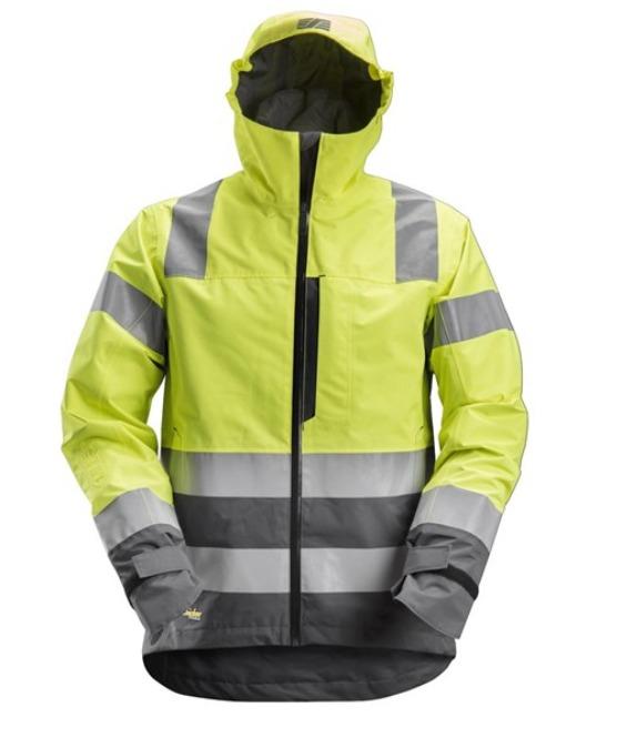 Snickers 1330 AllroundWork, High-Vis Waterproof Shell Jacket Class 3 Secondary image