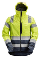 Snickers 1330 AllroundWork, High-Vis Waterproof Shell Jacket Class 3