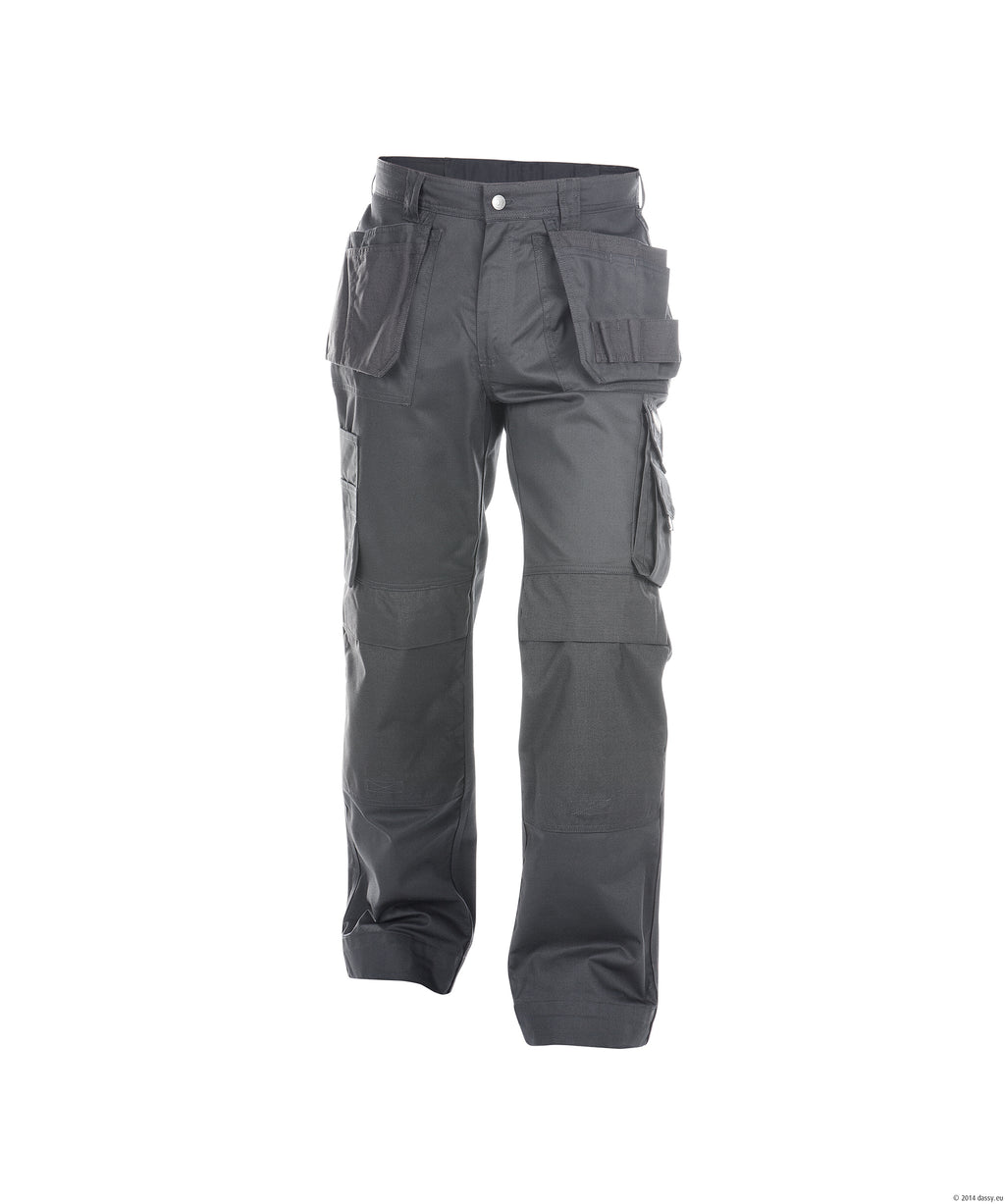 Dassy Oxford 245 g Work Trousers with Cordura Knee Pad Pockets