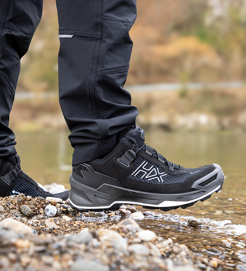 Haix Black Eagle EVO Adventure GTX Low Black/Silver