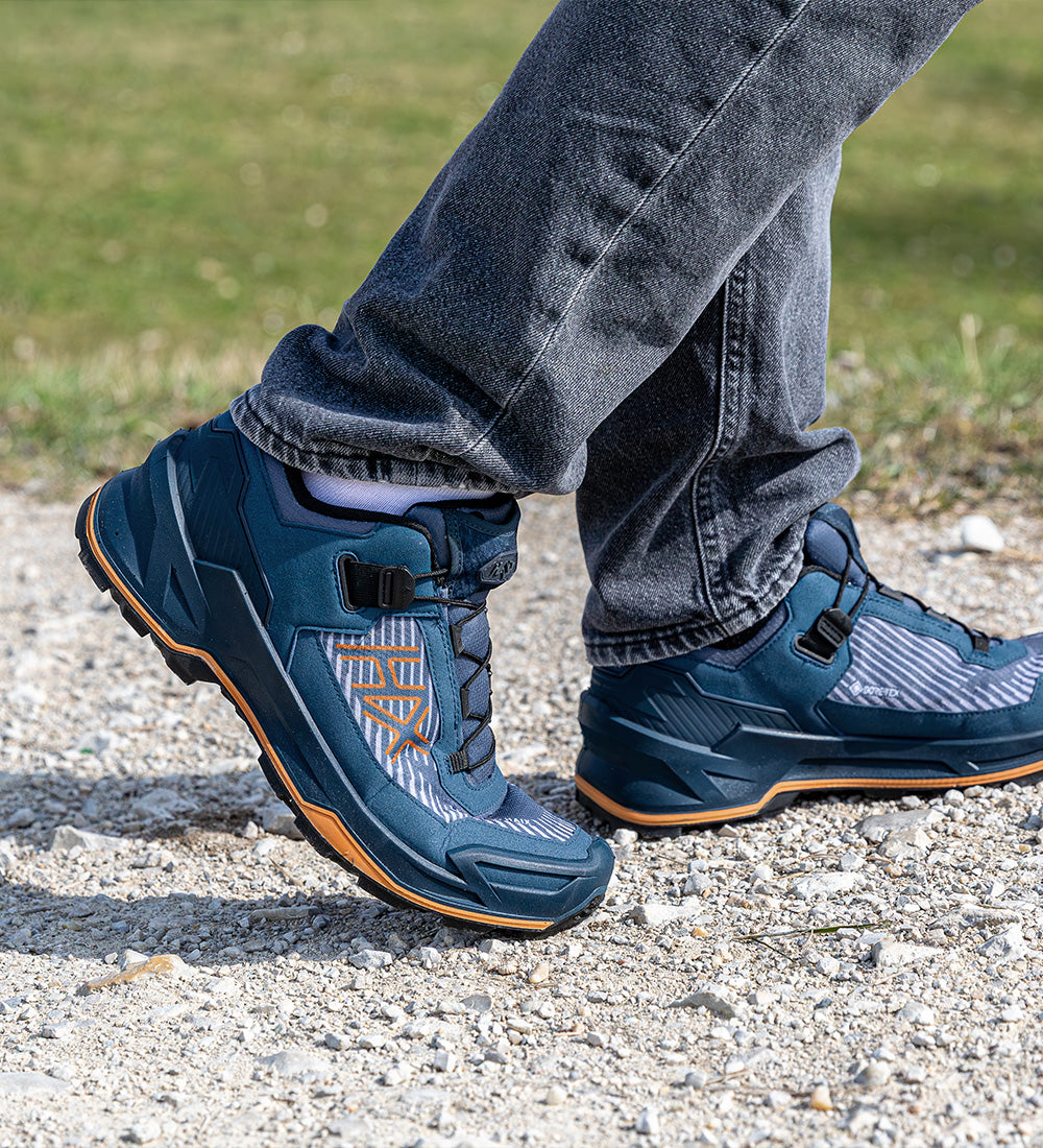 Haix Black Eagle EVO Adventure GTX Low Blue/Orange