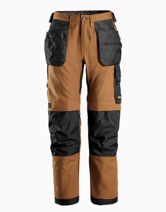 Snickers 6224 AllroundWork Canvas+ Stretch Work Trousers+ Holster Pockets