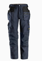Snickers 6224 AllroundWork Canvas+ Stretch Work Trousers+ Holster Pockets