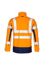 Sioen 724Z42TU2 Malden Hi-vis softshell jacket with detachable sleeves