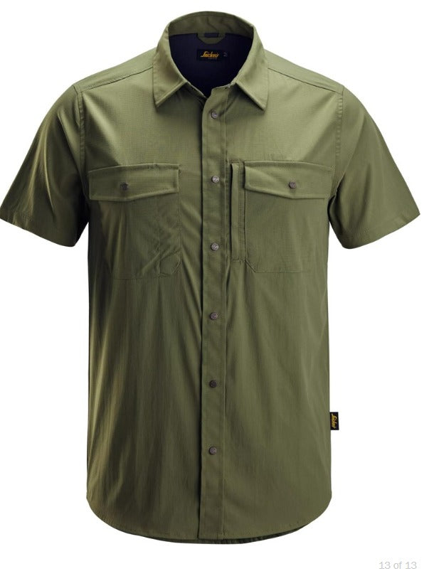 Snickers 8520 LiteWork Wicking Breathable Short Sleeve Shirt