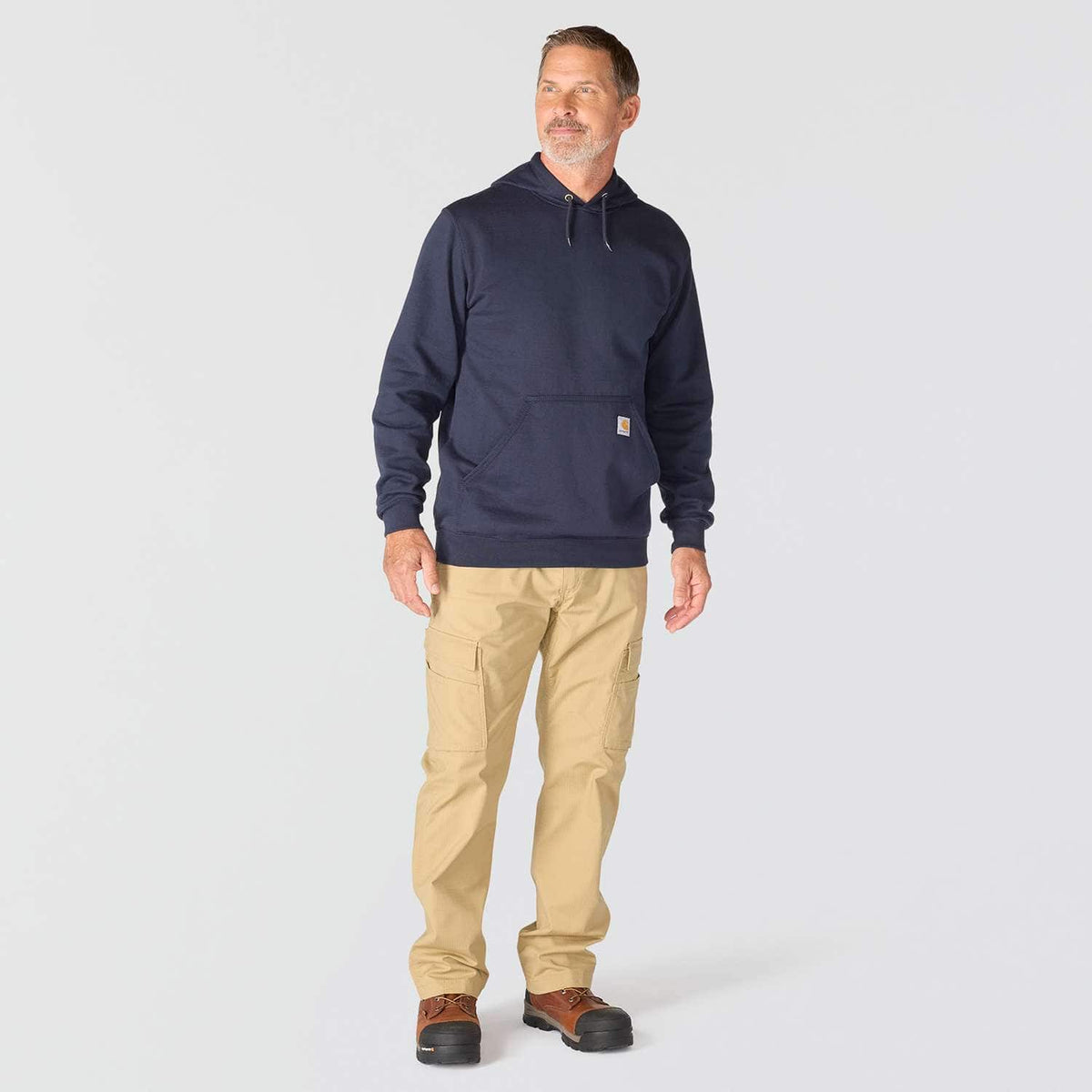 Carhartt K121 Hooded Sweatshirt New Navy