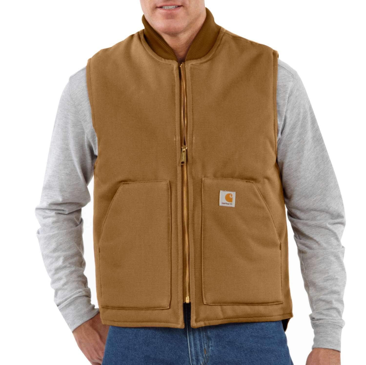Carhartt 106676 Insulated Work Vest, Duck Canvas Secondary image