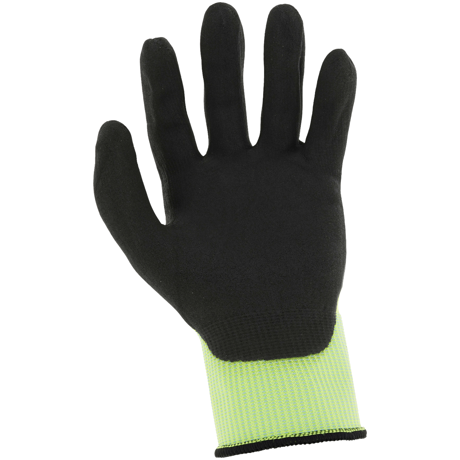 Mechanix Wear SpeedKnit Hi-Vis Knit Work Gloves Yellow, Hi-Vis, Nitrile Palm, EN 388 Secondary image