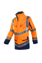 Sioen Windsor Hi-Vis Extreme Weather Rain Jacket