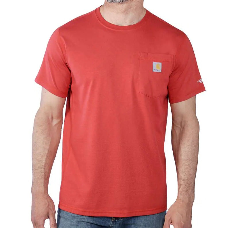 Carhartt 104616 Force Relaxed Fit Midweight Short-Sleeve Pocket T-Shirt