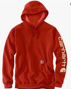 Carhartt K288 Midweight Sleeve Logo Hooded Sweatshirt