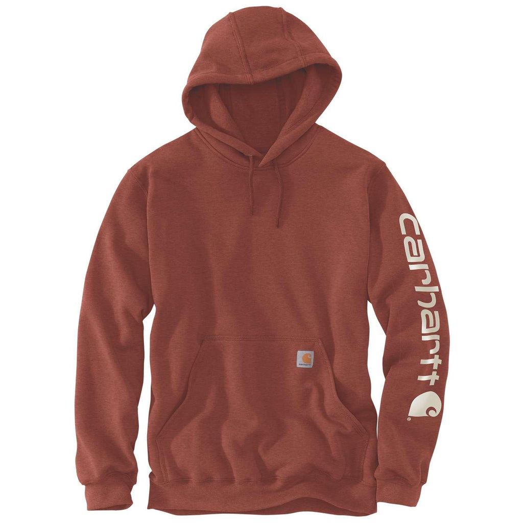 Carhartt K288 Midweight Sleeve Logo Hooded Sweatshirt
