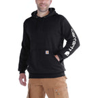 Carhartt K288 Midweight Sleeve Logo Hooded Sweatshirt