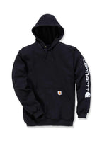 Carhartt K288 Midweight Sleeve Logo Hooded Sweatshirt