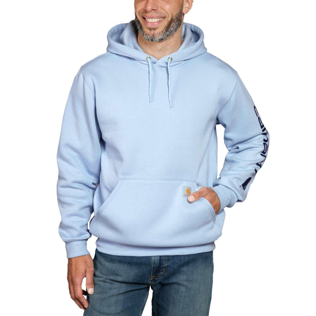 Carhartt K288 Midweight Sleeve Logo Hooded Sweatshirt