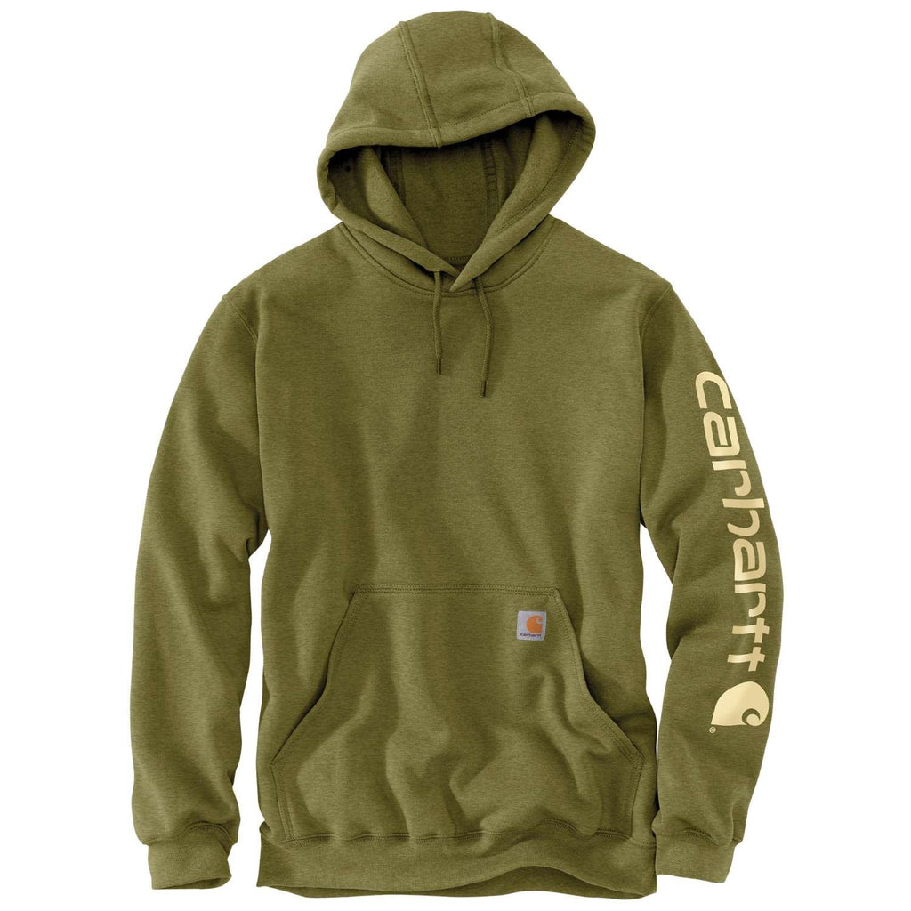 Carhartt K288 Midweight Sleeve Logo Hooded Sweatshirt