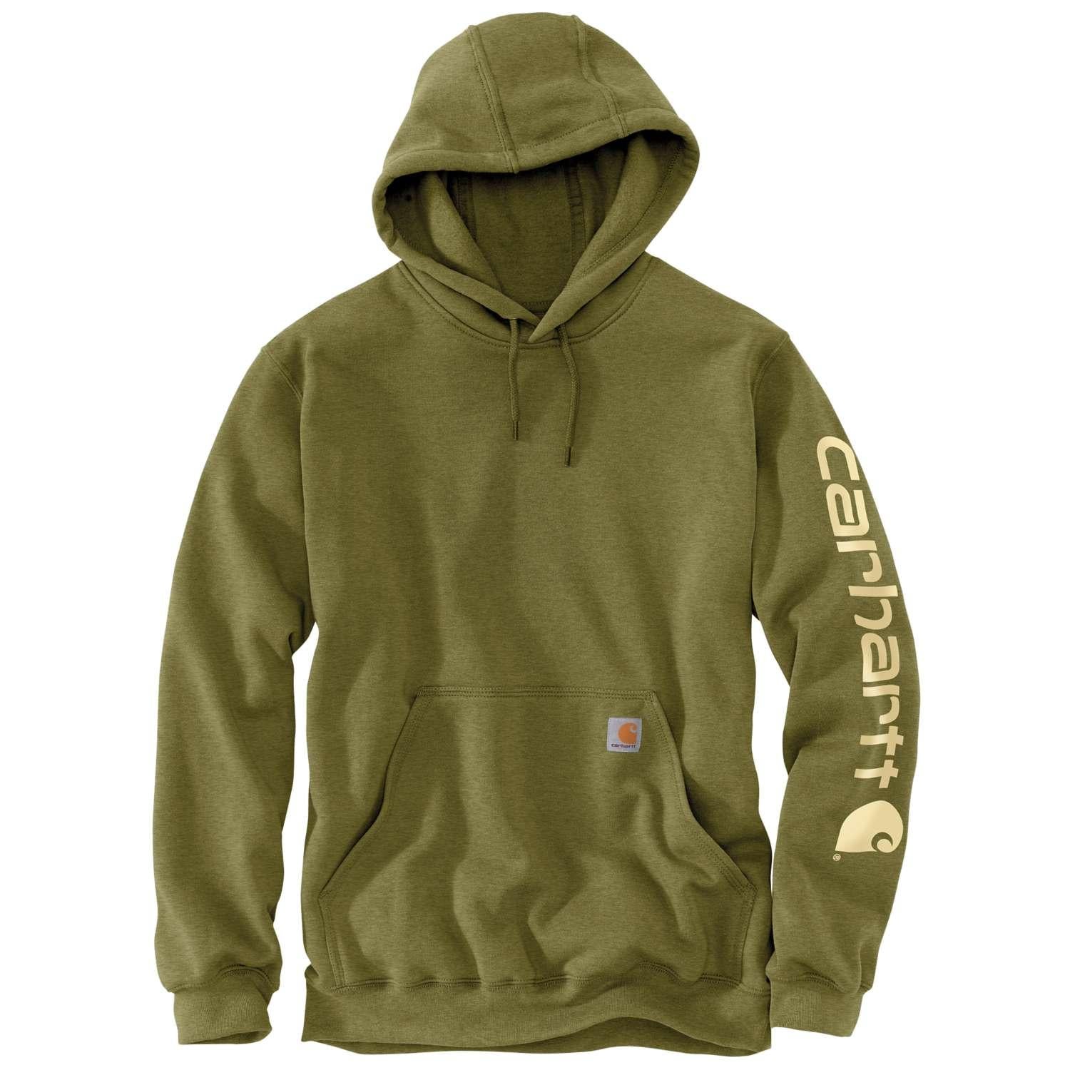 Carhartt K288 Midweight Sleeve Logo Hooded Sweatshirt