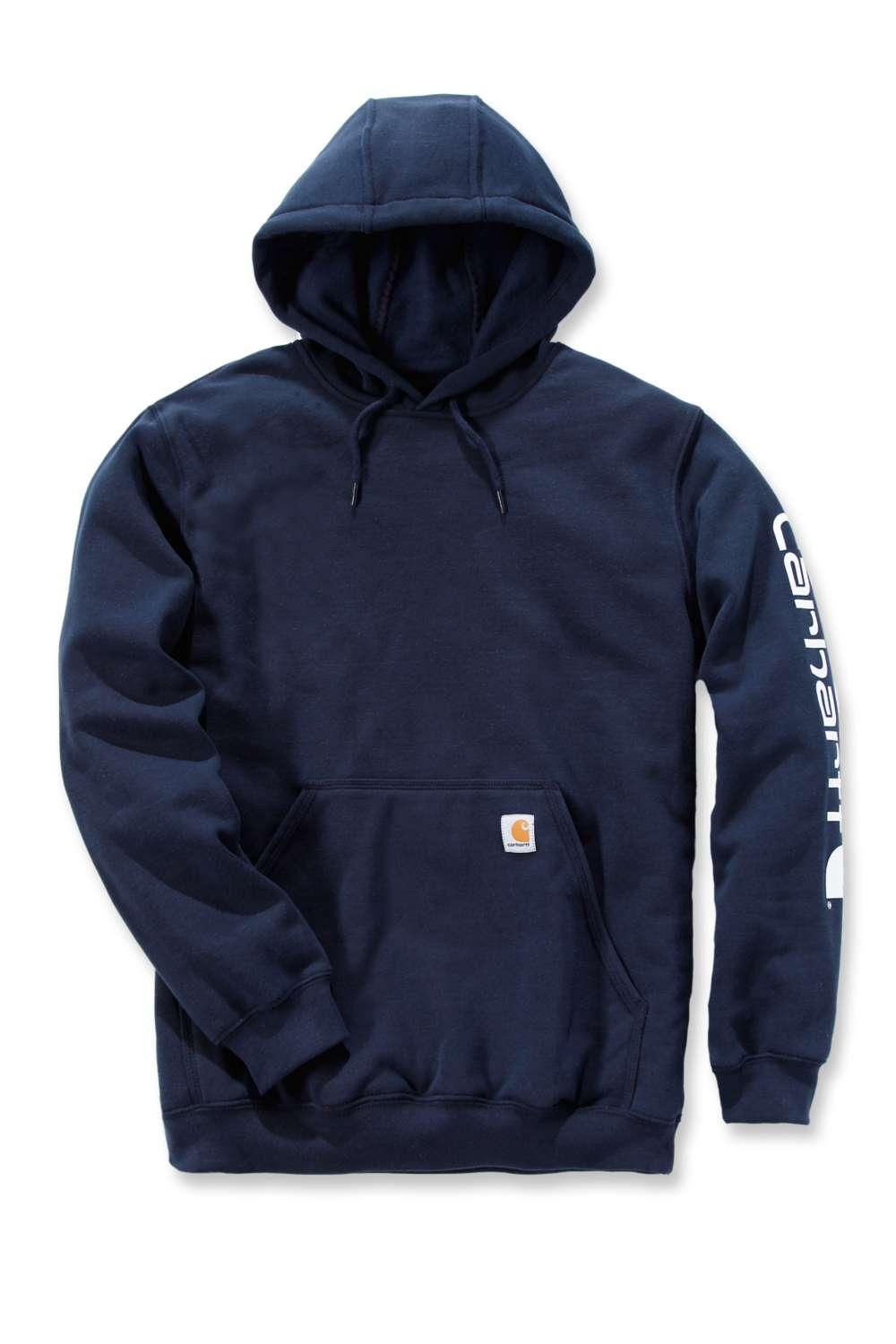 Carhartt K288 Midweight Sleeve Logo Hooded Sweatshirt