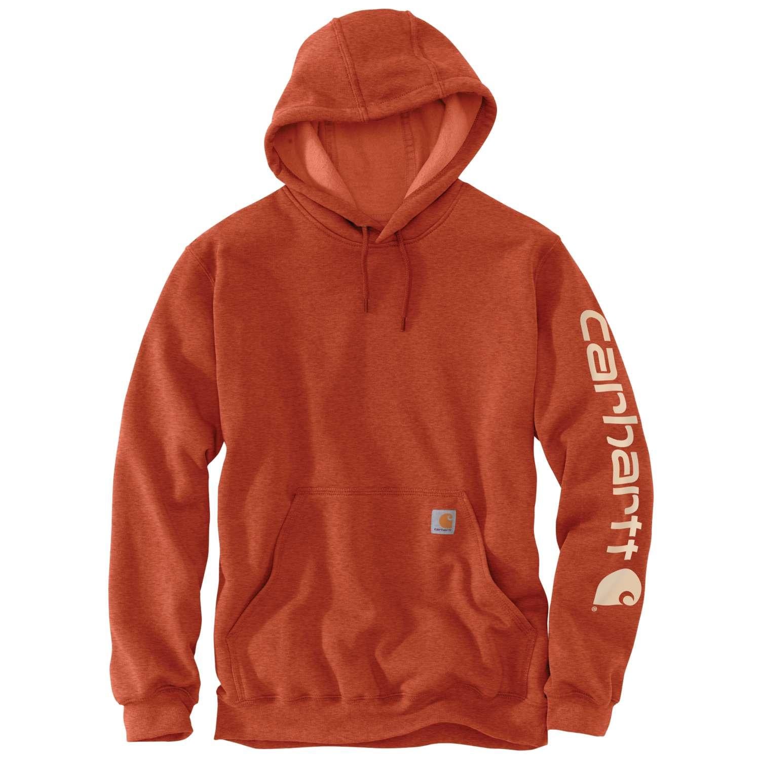 Carhartt K288 Midweight Sleeve Logo Hooded Sweatshirt