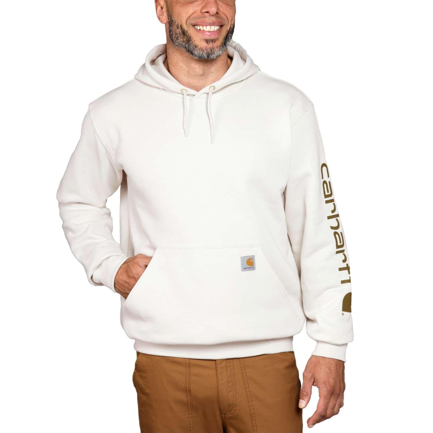 Carhartt K288 Midweight Sleeve Logo Hooded Sweatshirt