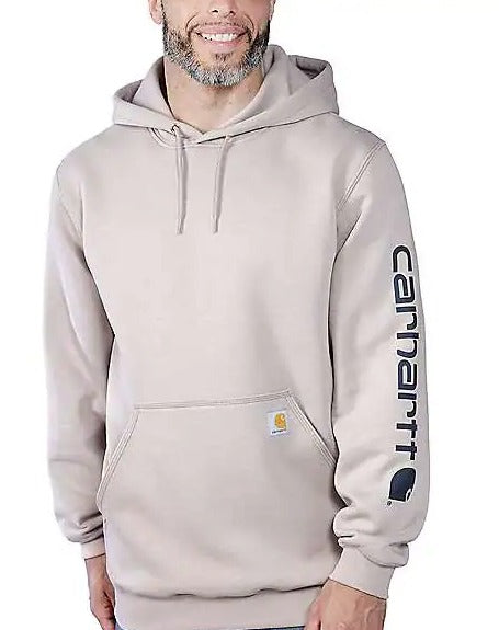 Carhartt K288 Midweight Sleeve Logo Hooded Sweatshirt