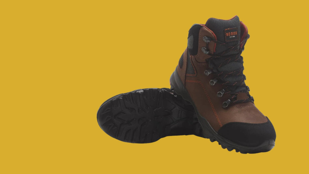 No Risk Saturne Safety Work Boot, S3 SRC, Steel Toe, Sympatex, Kevlar Midsole, Clima Cork, Lightweight