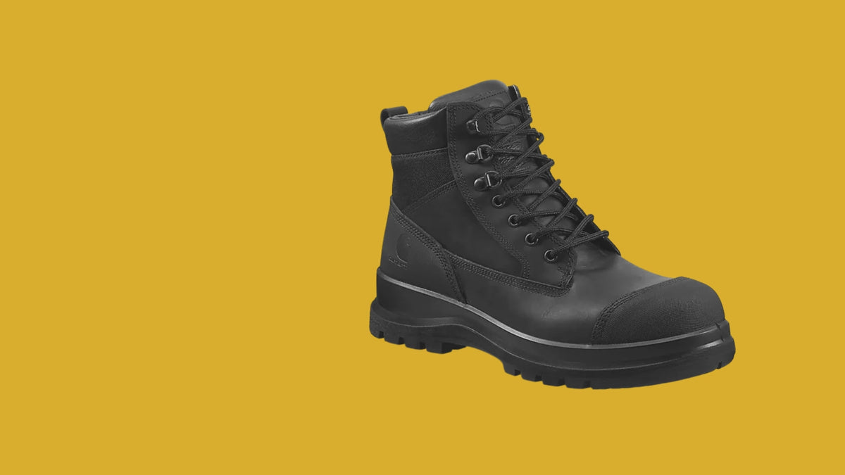 Carhartt F702903 Detroit Safety Boot, S3, Fiberglass Toe, Waterproof, Rugged Flex