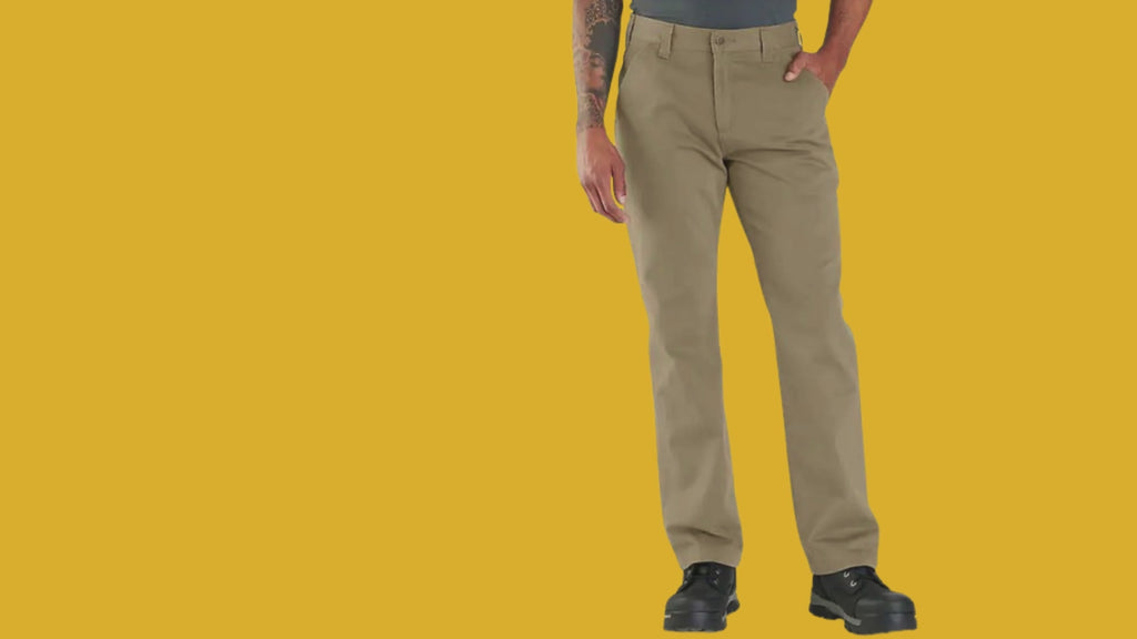Carhartt B324 Work Trousers, Cargo Pockets, Twill