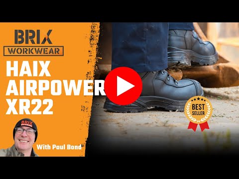 Haix Airpower XR22 Gore-Tex Comfortable Safety S3 Work Boot