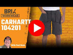 Carhartt 104201 RUGGED FLEX RELAXED FIT RIPSTOP CARGO MULTI PKT WORK SHORT